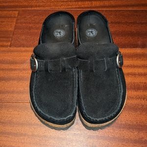 BIRKENSTOCK BUCKLEY CLOG size 37EU Black